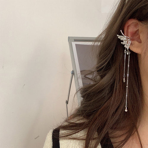 Angel Wings Butterfly Ear Bone Clip Super Fairy Ohrclip Ohrclip Quastenohrringe