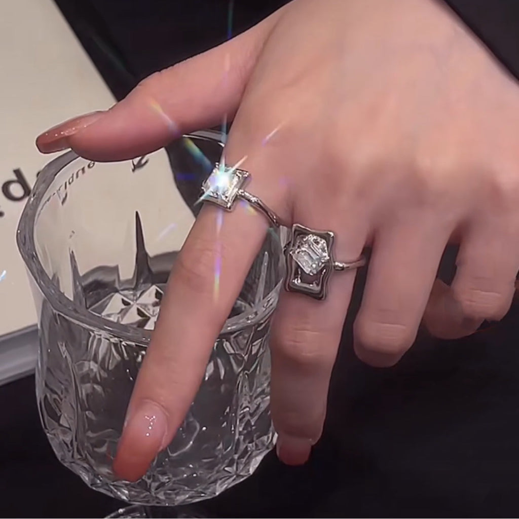 Cincin fine-tuning pembukaan kristal buatan geometris