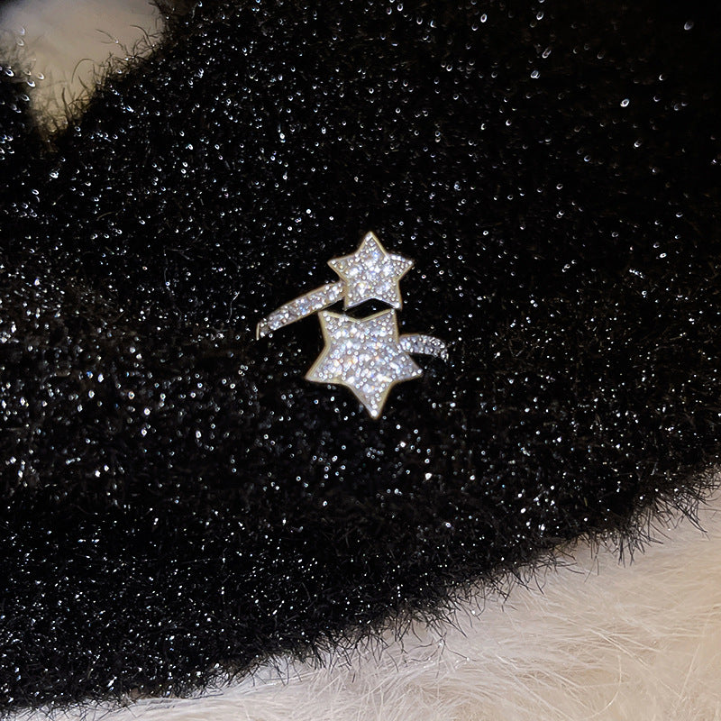 झिरकॉन स्टार ओपनिंग रिंग महिला