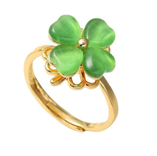 Vòng cổ opal xanh xoay được