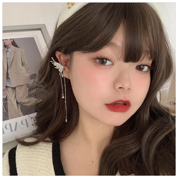 Angel Wings Butterfly Ear Bone Clip Super Fairy Ear Clip Ear Clip Tassel Earrings