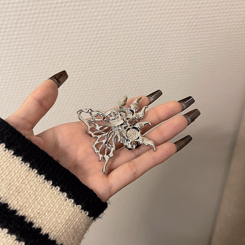 रोज बटरफ्लाई रिंग फीमेल ओपनिंग एडजस्टेबल