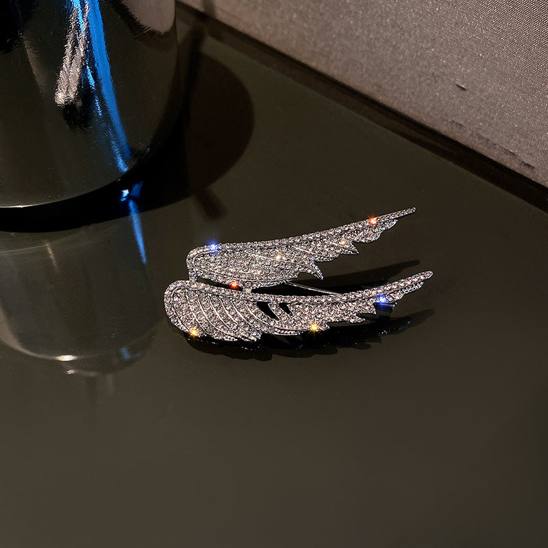 Angel Wings Pin Suit Brooch