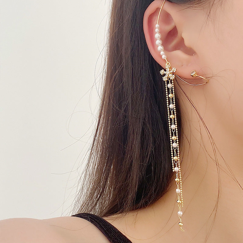 گوشواره زیرکون دانه برف