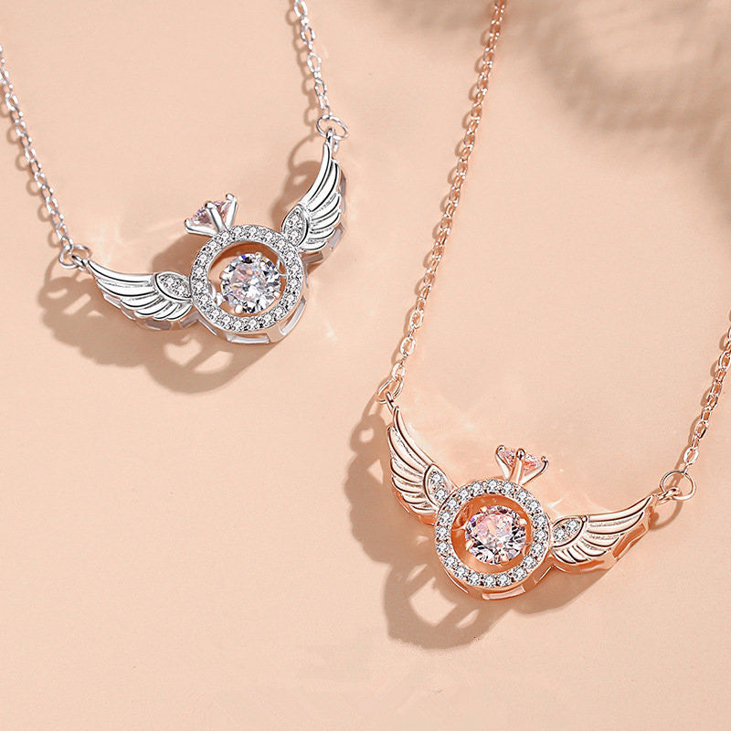 Angel Wings Pendant Necklace