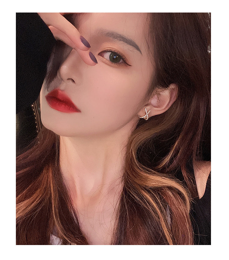 گوشواره نقره عیار جزئی