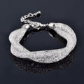 Crystal Mesh Double Winding Bracelet