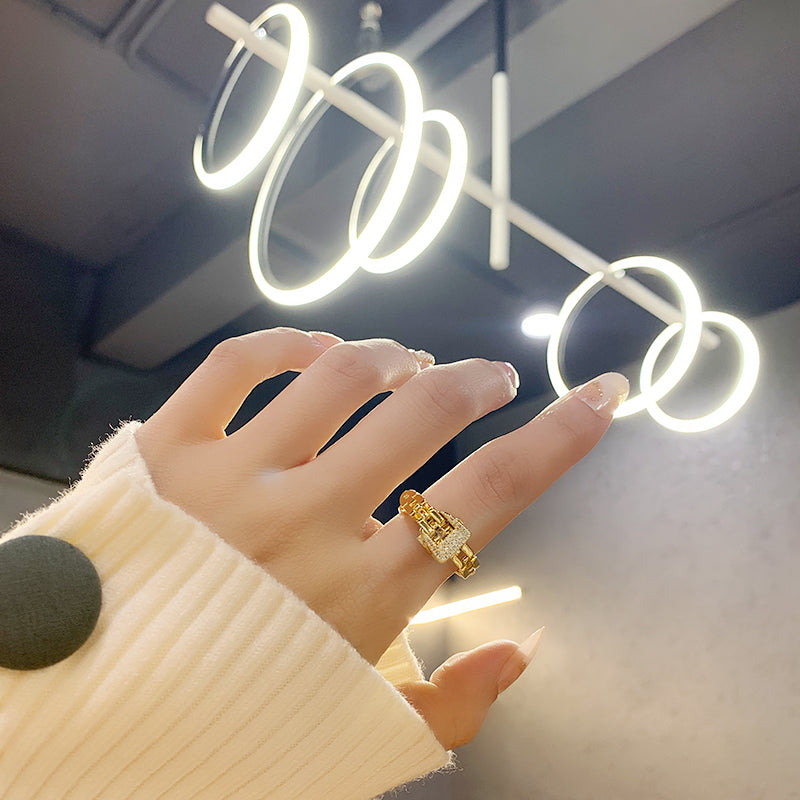 Vòng điều chỉnh dây đeo nữ cao cấp ánh sáng đám đông nhỏ