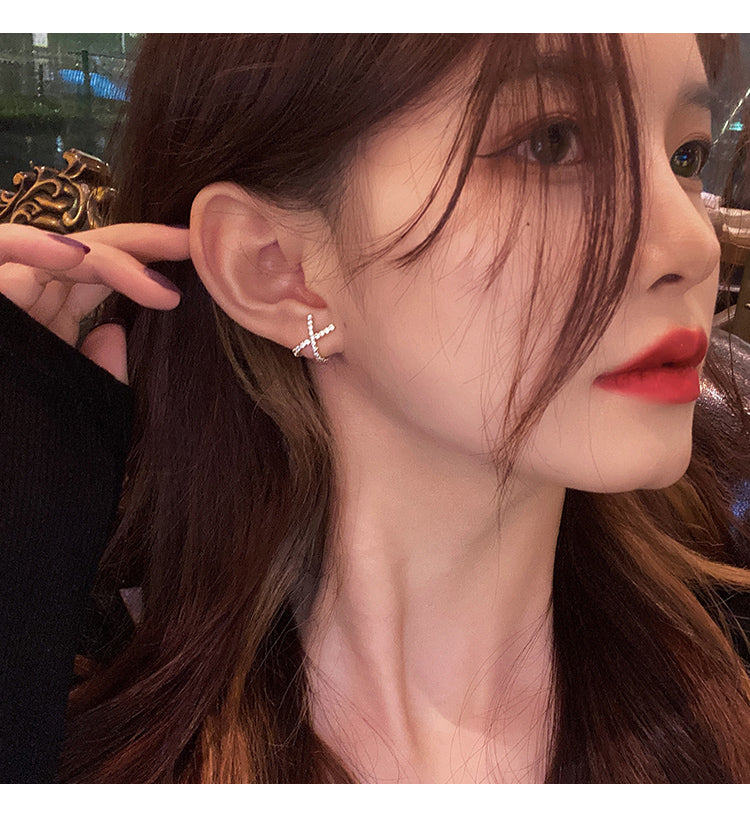 گوشواره نقره عیار جزئی