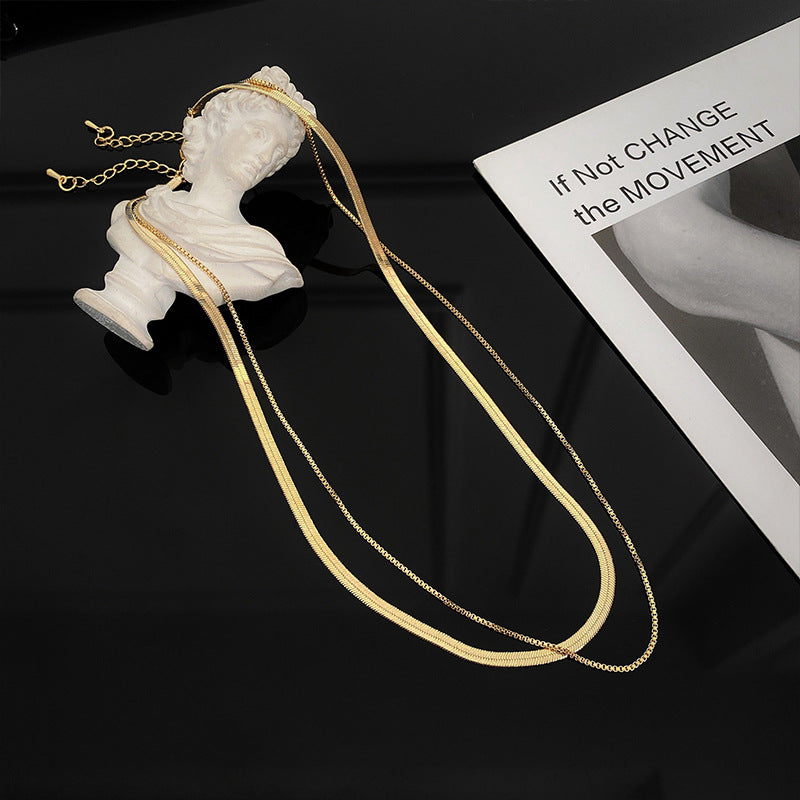 Simple Double Stacked Necklace