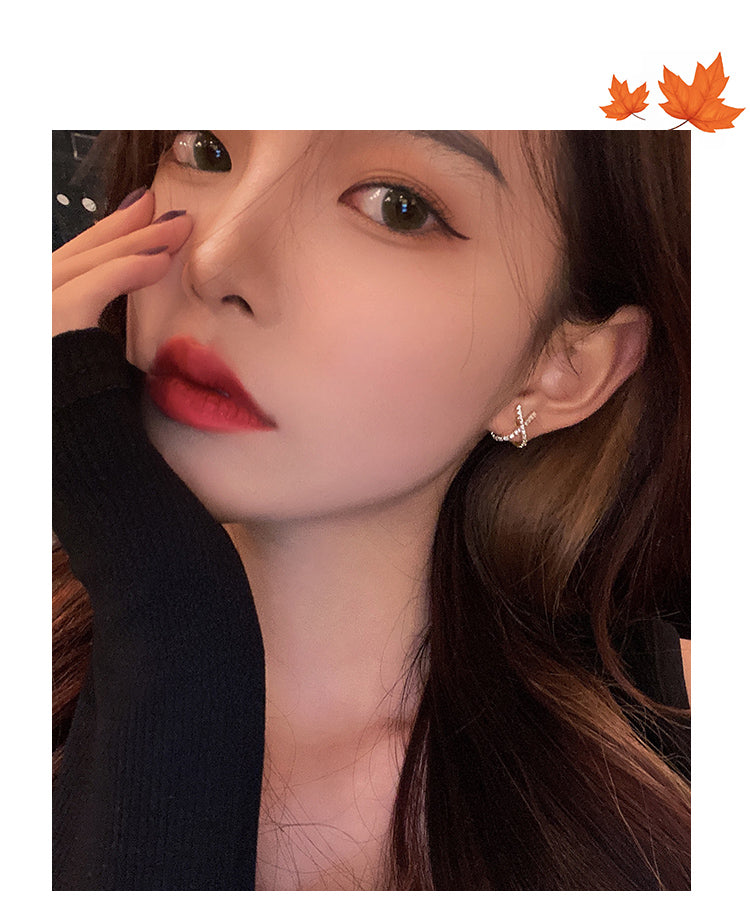 گوشواره نقره عیار جزئی