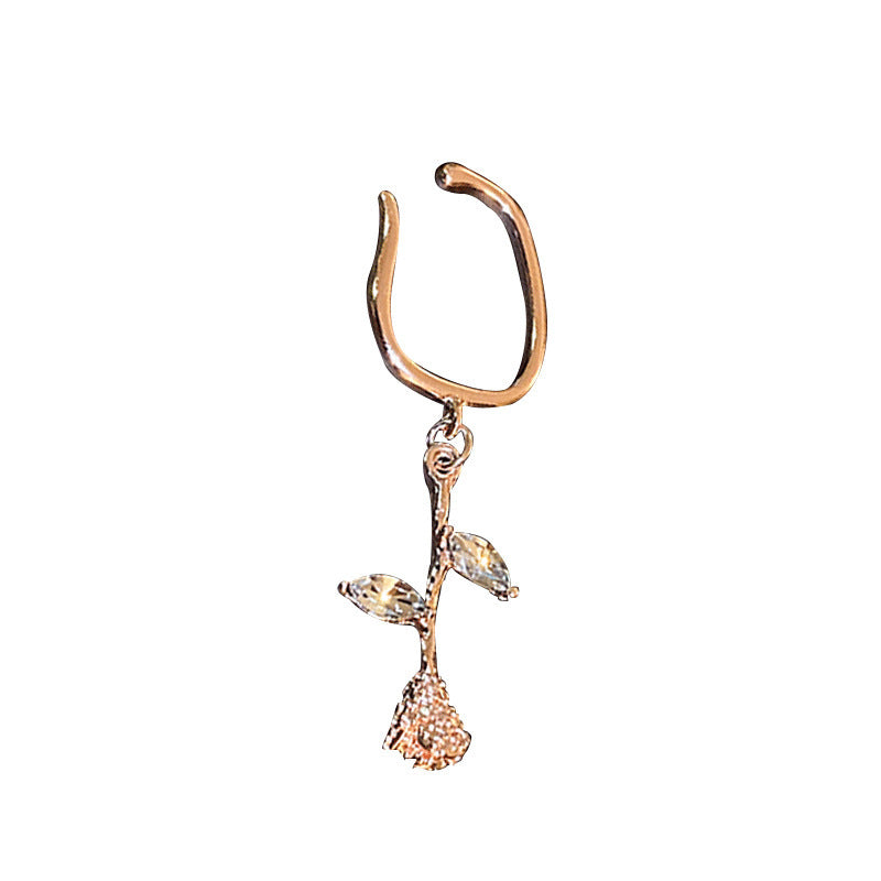 گیره گوش گل رز