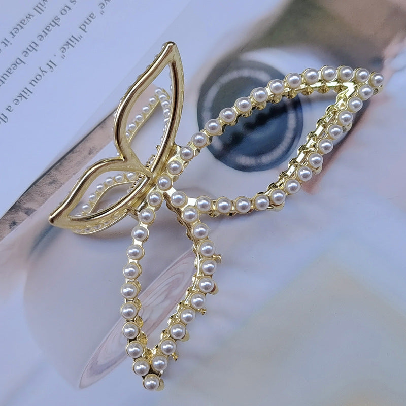 Butterfly  Back Head Shark Clip Hair Card Headdress