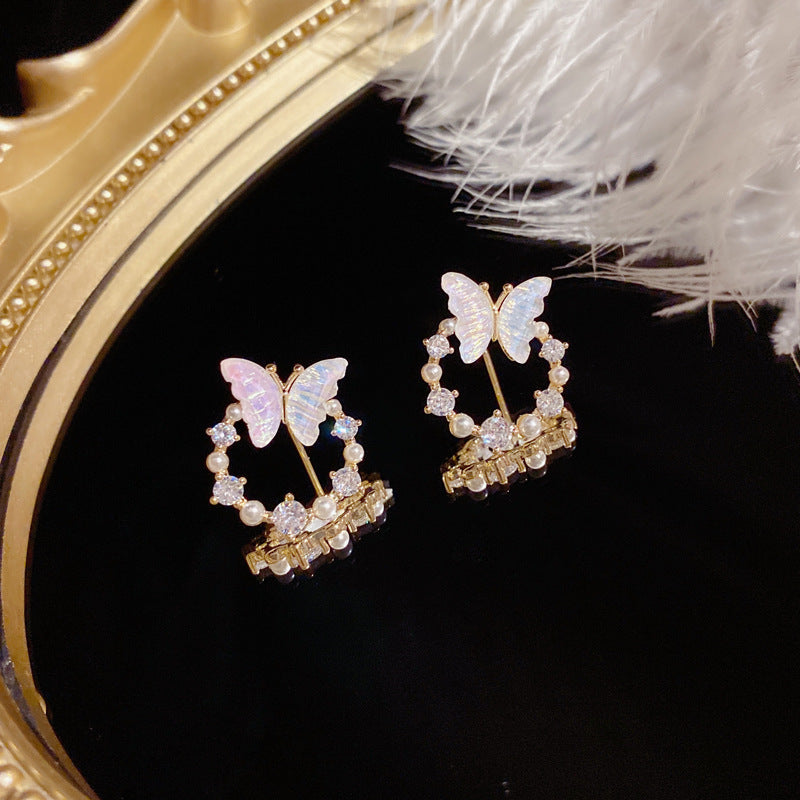 گل میخ پروانه حلقه الماس