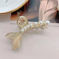 Design Back Head Mermaid Scratch Large Hairpin