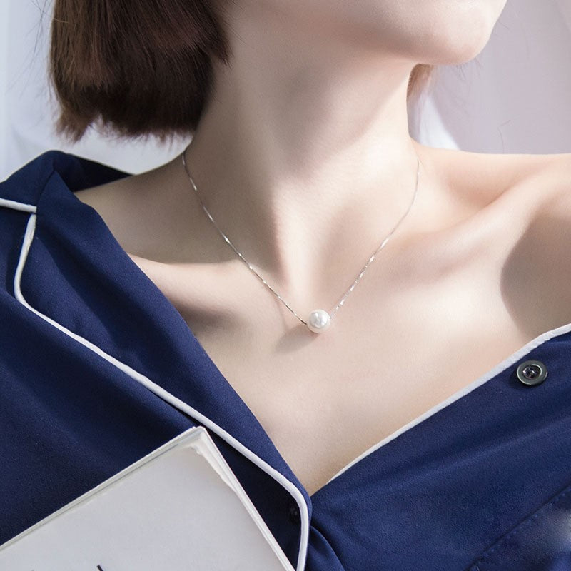 Minimalist Design Temperament Clavicle Chain Cn0017