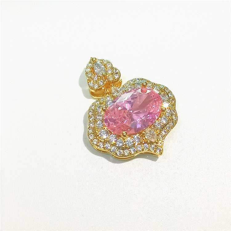 خواتین کا مصنوعی زرکونیم لاک آف گڈ وِشز خوبصورت ہار