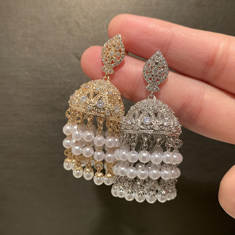 Tassel Lantern Earrings Cn0089