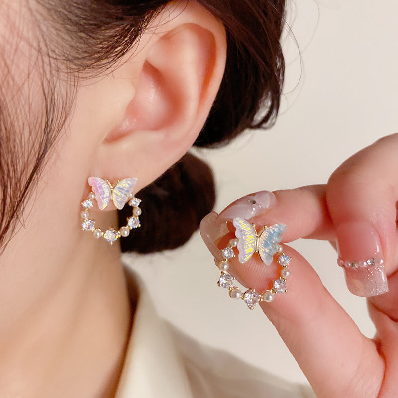 گل میخ پروانه حلقه الماس