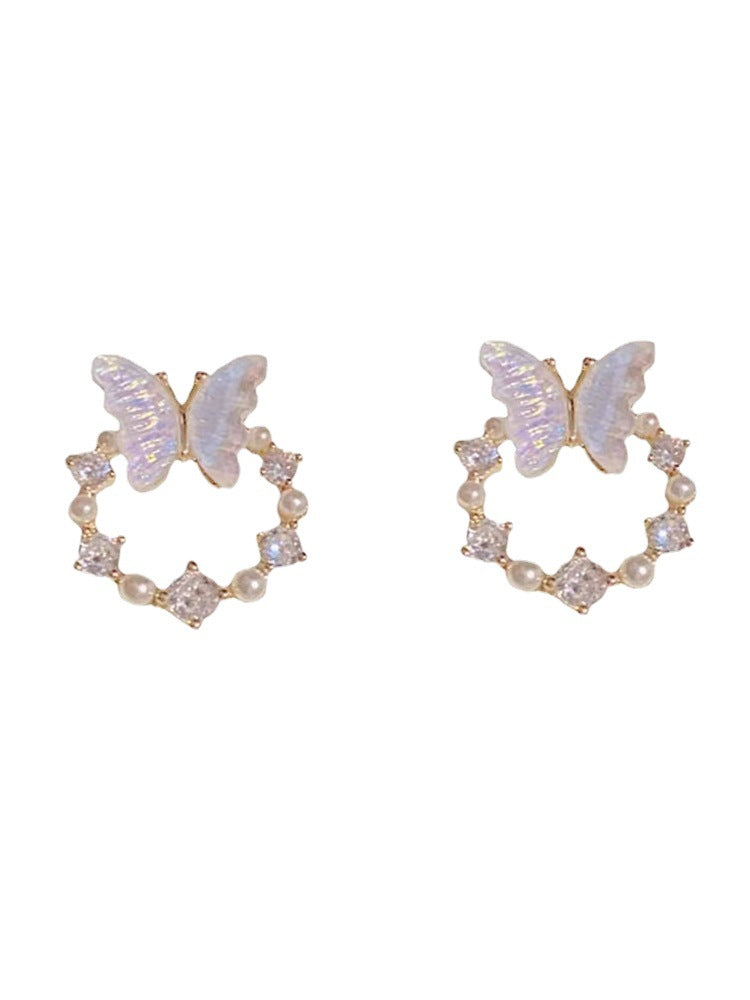 گل میخ پروانه حلقه الماس