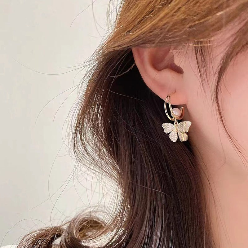 پروانه گوشواره بدلیجات گوشواره گوشواره همه کاره