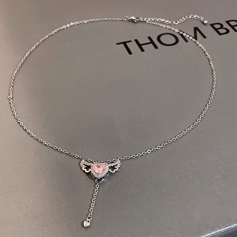 Fashion Zircon Necklace Cn0010