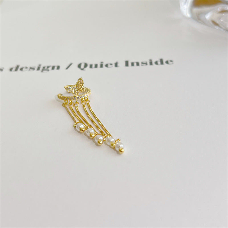 Fashion Exquisite Tassel Earrings without Piercing