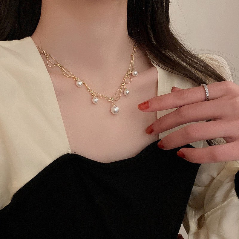 Minimalist Design Temperament Clavicle Chain Cn0017