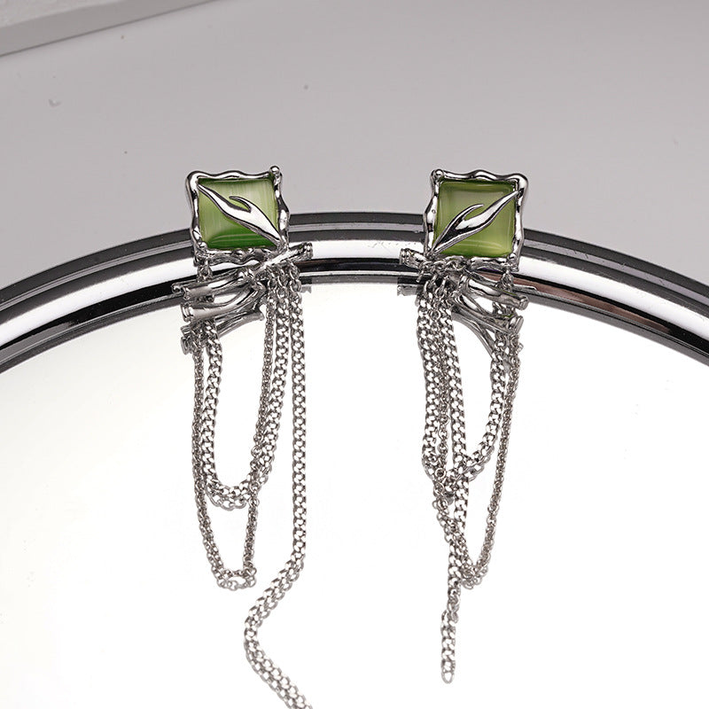 Opal Clavicle Chain Cn0064