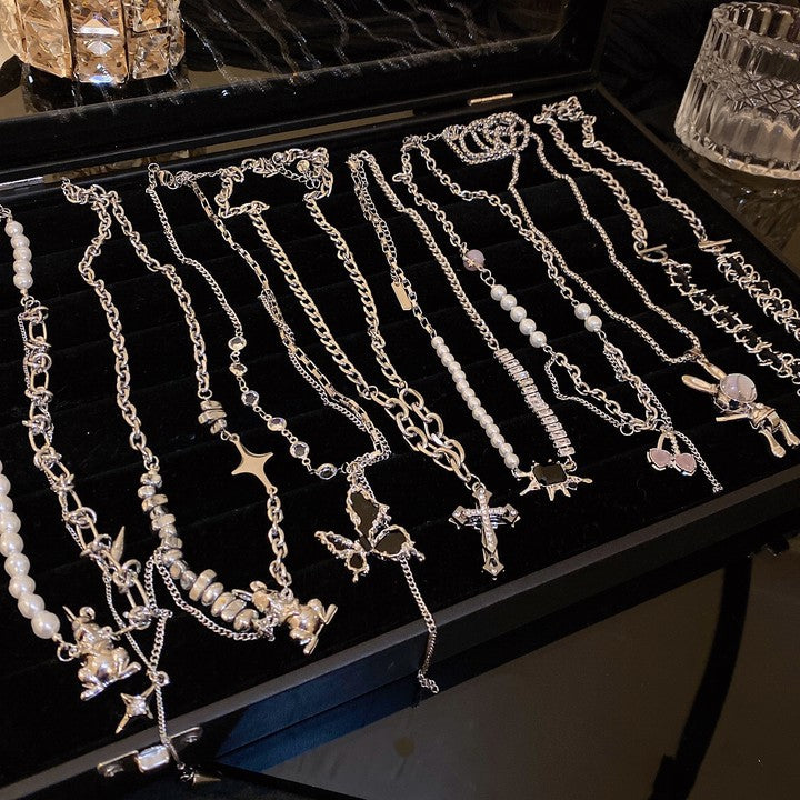 Fashion Zircon Necklace Cn0010