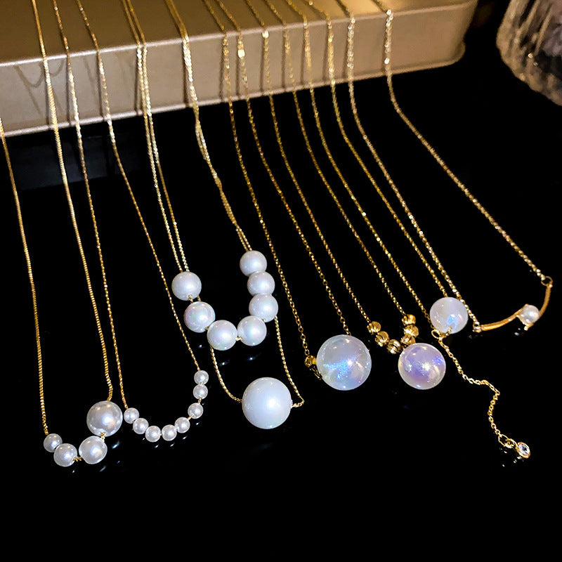 Geometry Fashion Special-Interest New Style Collarbone Necklace Cn0025