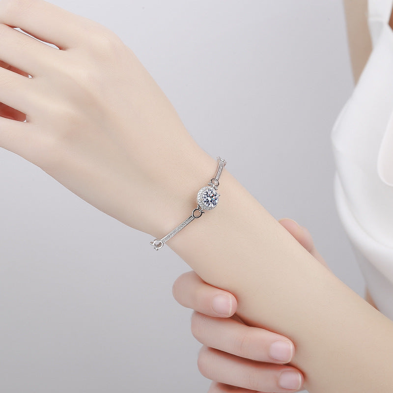 Micro Inlaid Zircon Bracelet Cn0094