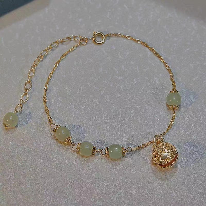 Hetian Jade Anklet Cn0082