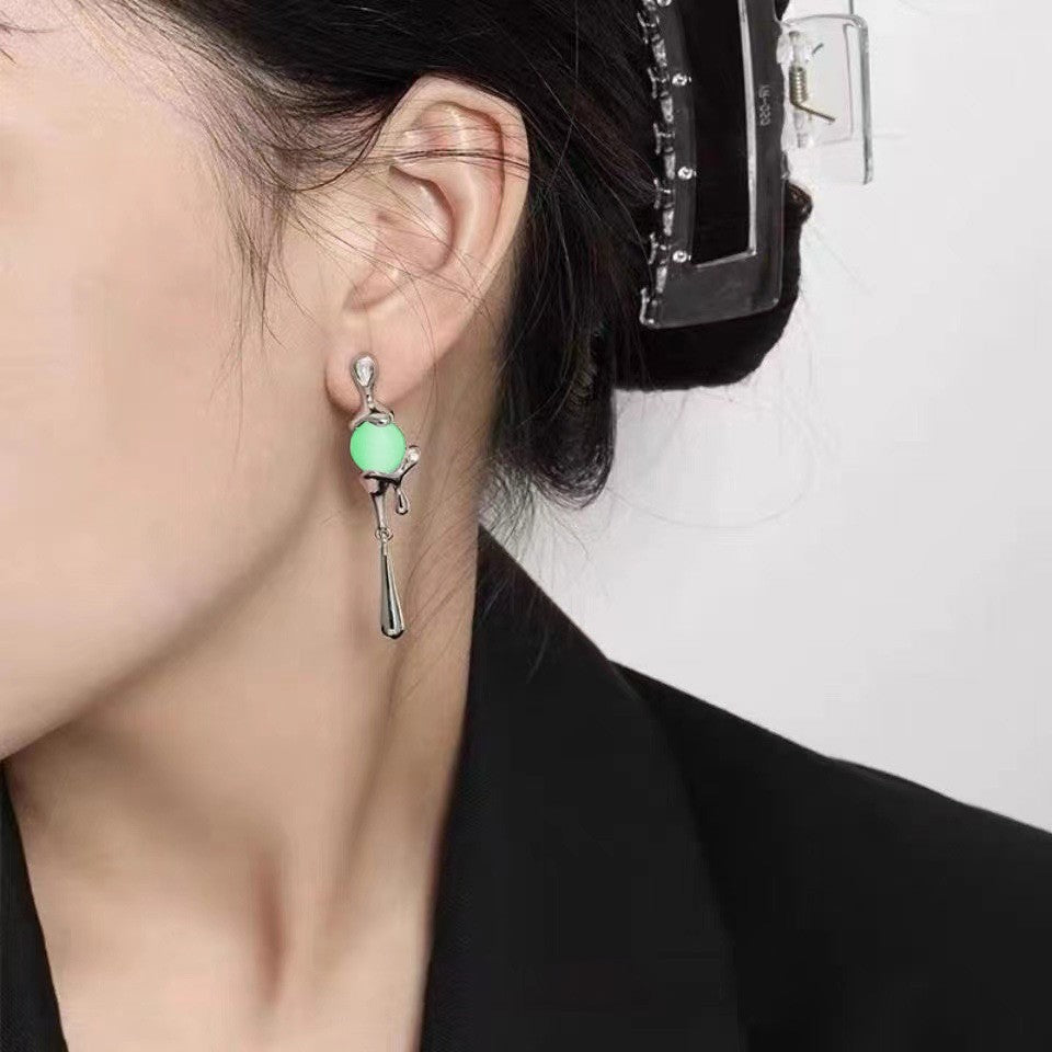 Bamboo Auspicious Earrings Cn0077