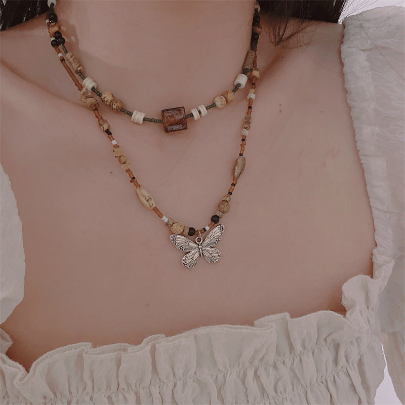 Butterfly Necklace Cn0071