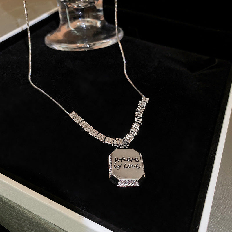 Fashion Zircon Necklace Cn0010