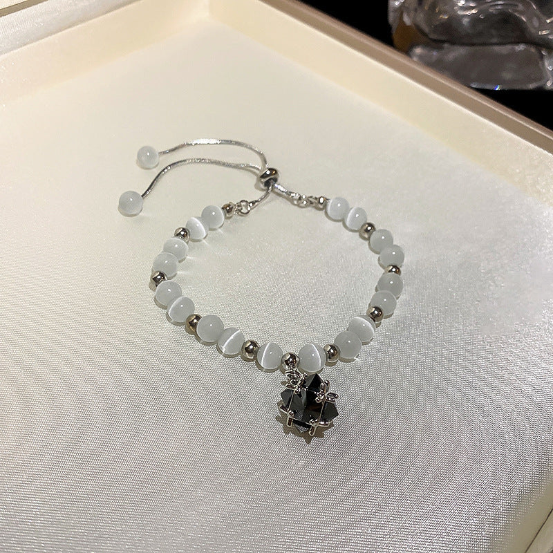 Real Gold Electroplated Zircon Opal Bracelet Cn0028