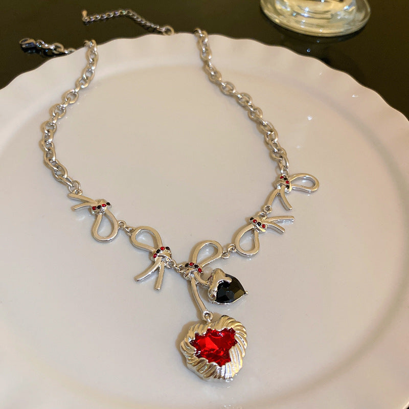 Diamond Flower Crystal Necklace Cn0023