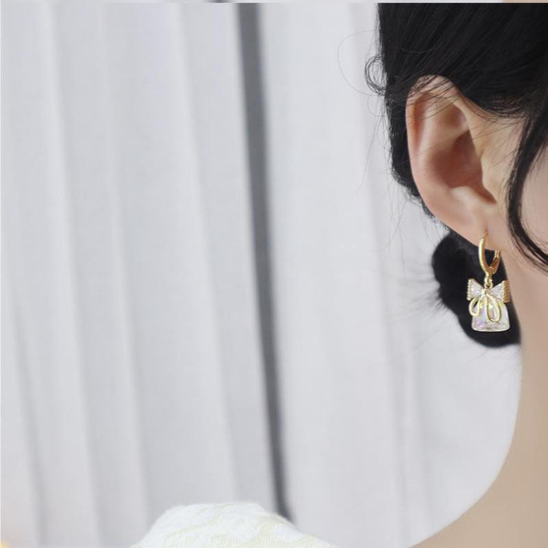 Bow Aurora Bell Earrings
