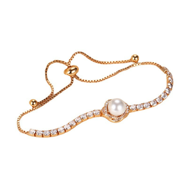 Fashion SUNFLOWER Full Diamond Bracelet