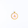 Candy Color 26 Letter Necklace Accessory Pendant Cn0062