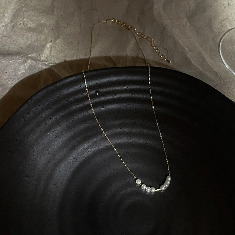 Minimalist Design Temperament Clavicle Chain Cn0017