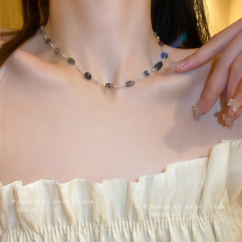 Heart Geometric Necklace Cn0039