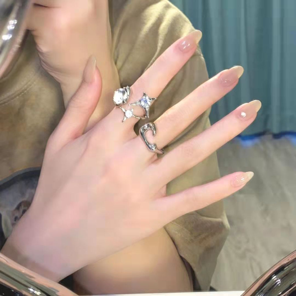 Big Zircon Personality Ring Cn0066