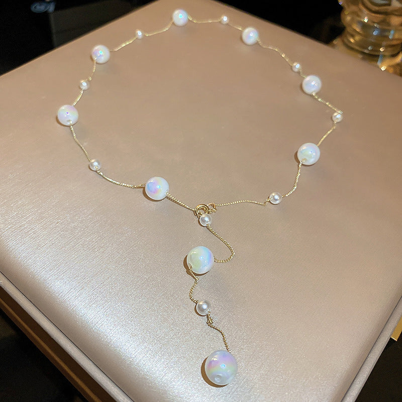 Diamond Flower Crystal Necklace Cn0023