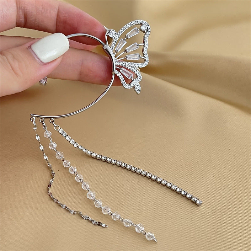 گیره گوش پروانه ای وروجک آویزان بدون سوراخ گوش