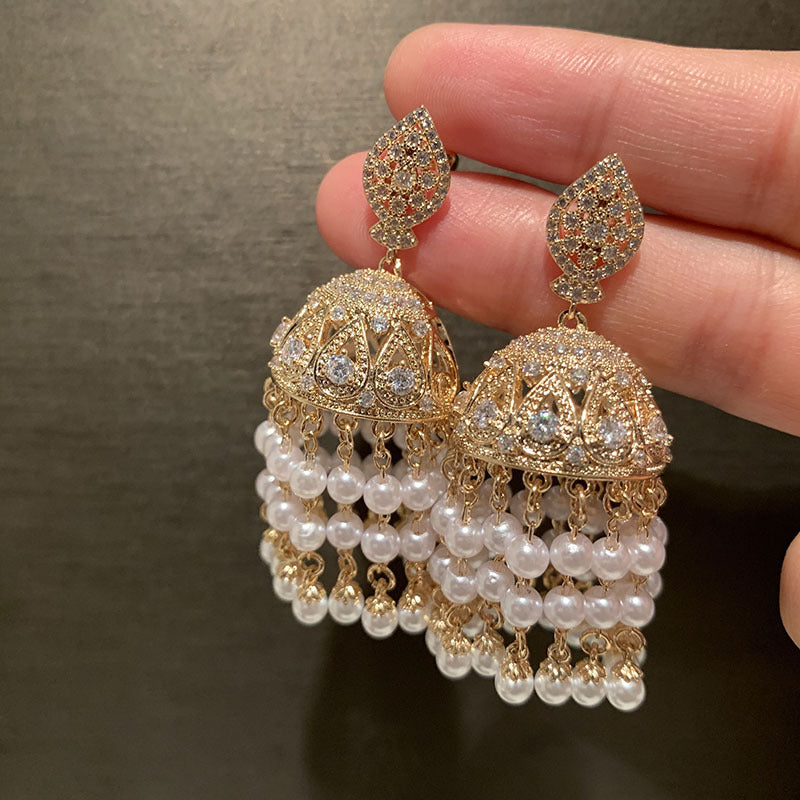 Tassel Lantern Earrings Cn0089
