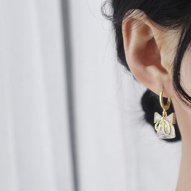 Bow Aurora Bell Earrings