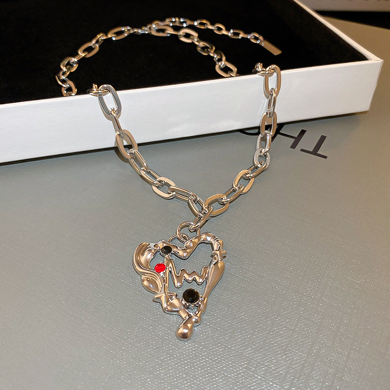 Fashion Zircon Necklace Cn0010