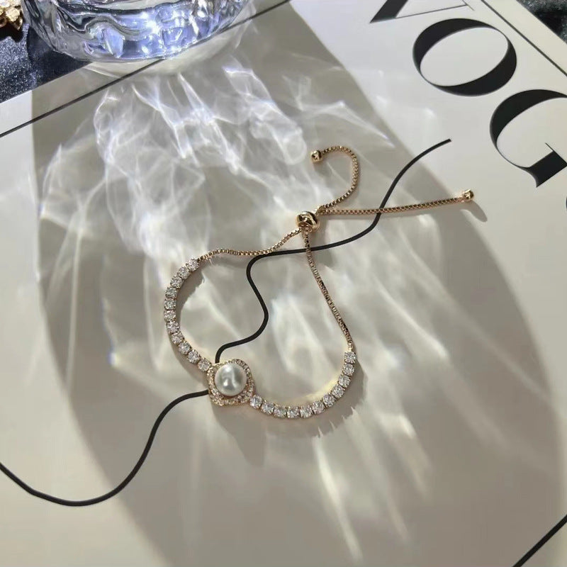 Fashion SUNFLOWER Full Diamond Bracelet